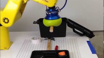 Empire Robotics: VERSABALL packing a toolbox