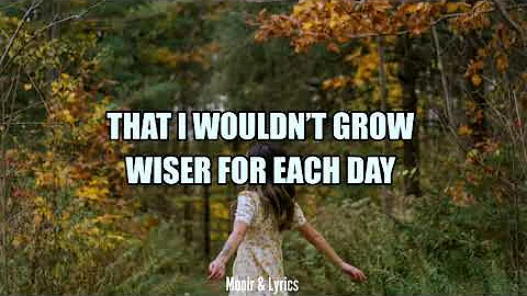 Nothing makes sense anymore, eng lyrics. (Daniel Gunnarsson)