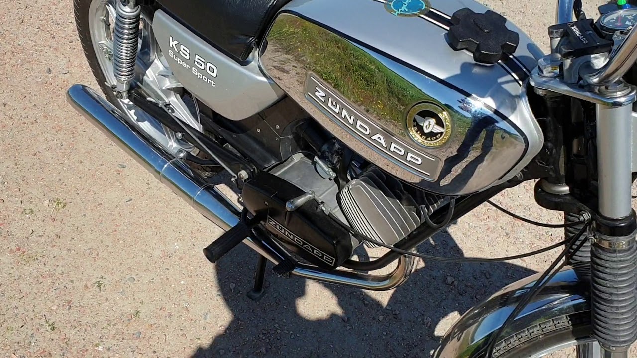 Zundapp KS50 super sport 1980 - YouTube