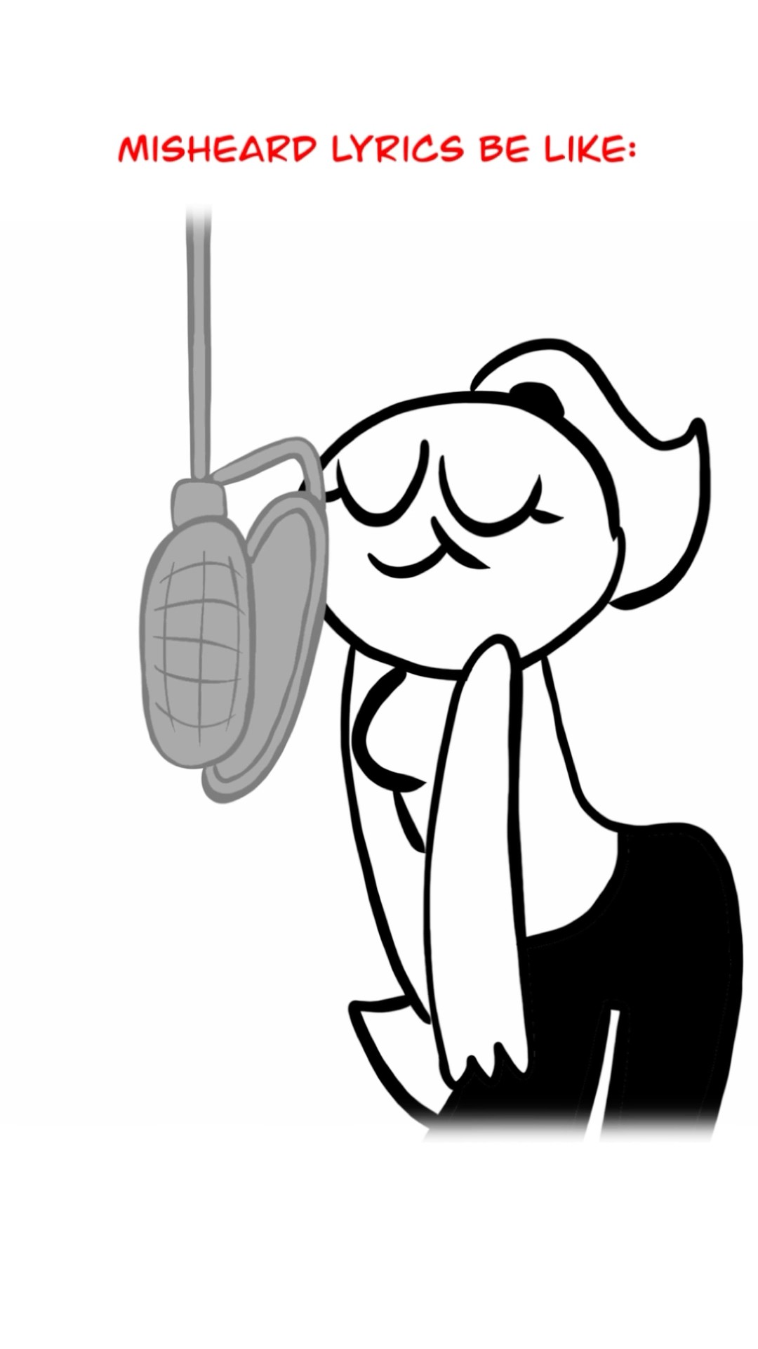 Make Up The Lyrics ? (Animation Meme) Anim: RedFlowerCrown #shorts