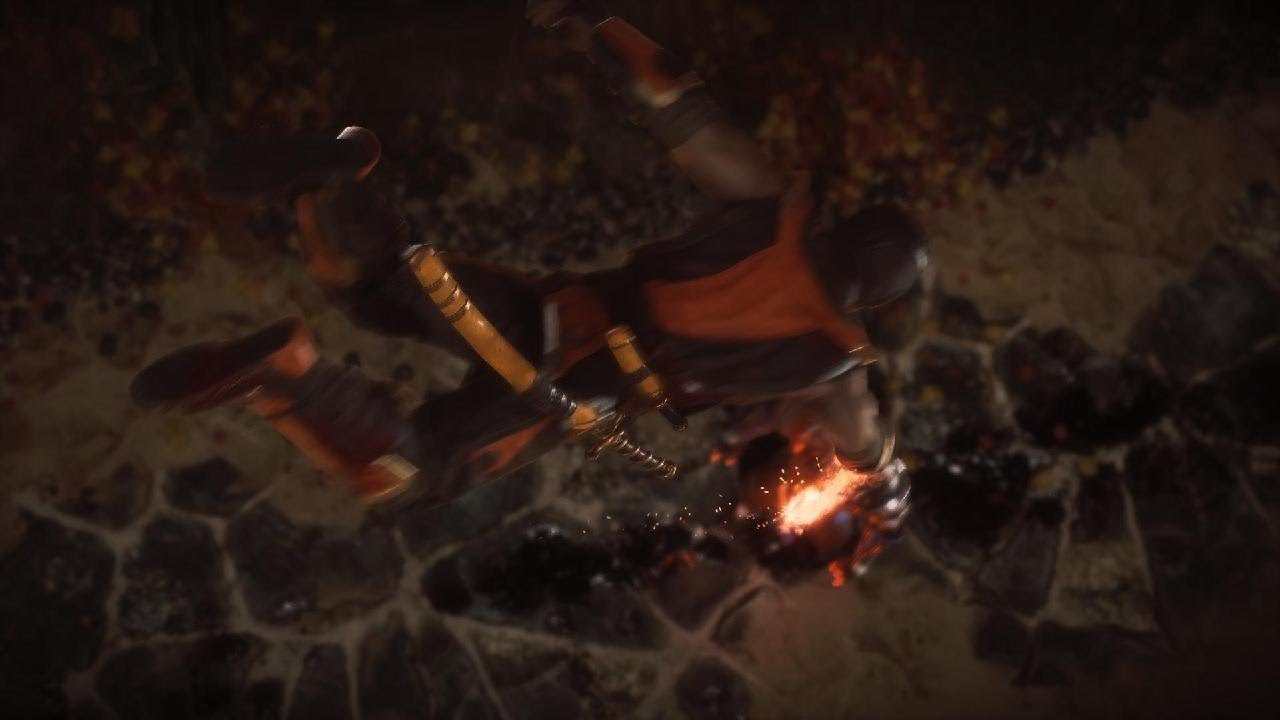 Mk11 finish on friend - YouTube