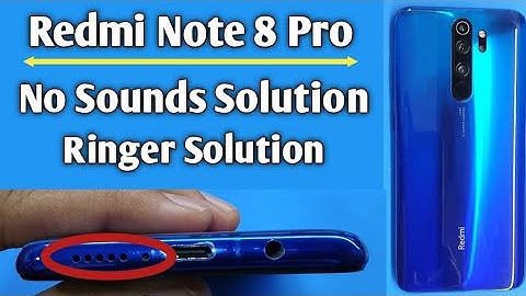 Redmi note 8 pro ringar problem solution/redmi note 8 pro speaker problem/no sounds/low sounds