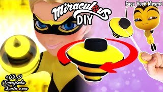 Miraculous Ladybug 3 DIY Queen Bee Spinning Top / Trompo Venom Power