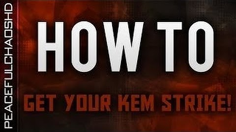 COD Ghosts KEM Strike ARX 160 (HOW TO GET YOUR FIRST KEM STRIKE!)