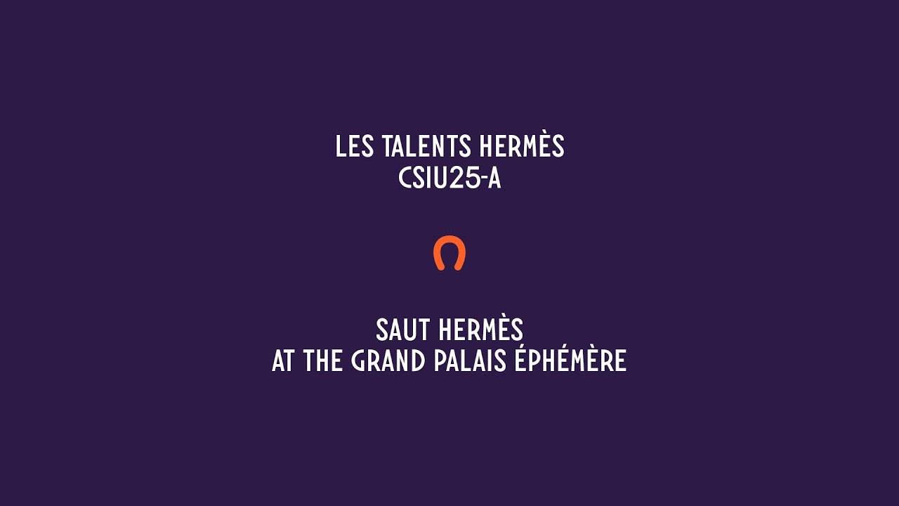 Saut Hermès 2022 | Les talents Hermès CSIU25-A