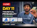 Day 11: Theoretical Probability Problems in R | Live 🚀
