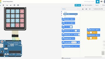 Arduino + Keypad using Tinkercad in Hindi