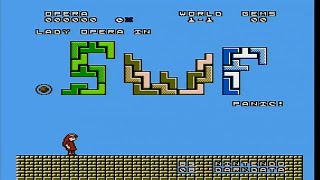 Lady Opera: SWF Panic! (NES Hack) Gameplay (Real Hardware) screenshot 2
