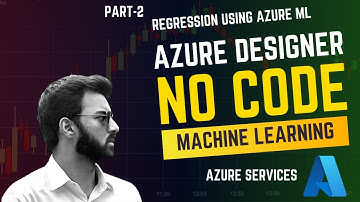 (PART-2) No Code Machine Learning Made Easy | Azure ML Designer Tutorial for Regression Models