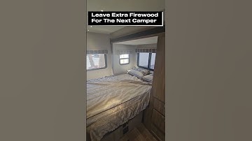 Unwritten Rules Of Campgrounds Part 16- Leave Extra Firewood! #shorts #rv