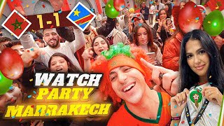 BIGGEST WATCH PARTY - عرضت على 300 الوليدات يتفرجو معي