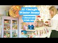 15 vintage cozy home decor items for winter  decorate with me 2023