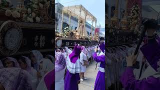Procesión en honor a la consagración de la imagen de la Virgen de Candelaria #semanasanta