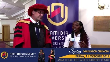 Absolventenfeier an der Namibia University of Science and Technology (NUST)