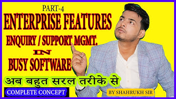 #22||ENTERPRISE FEATURE || Support Management In Busy Software|||By Shahrukh Sir