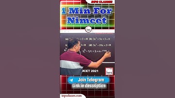 Short Trick for Quadratic Equation | Solve in 5 seconds | INPS Classes