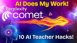 🚀 Perplexity Comet AI for Teachers : 10 HUGE Time-Saving Hacks 🔥 | STOP Lesson Planning DRAIN! Profile