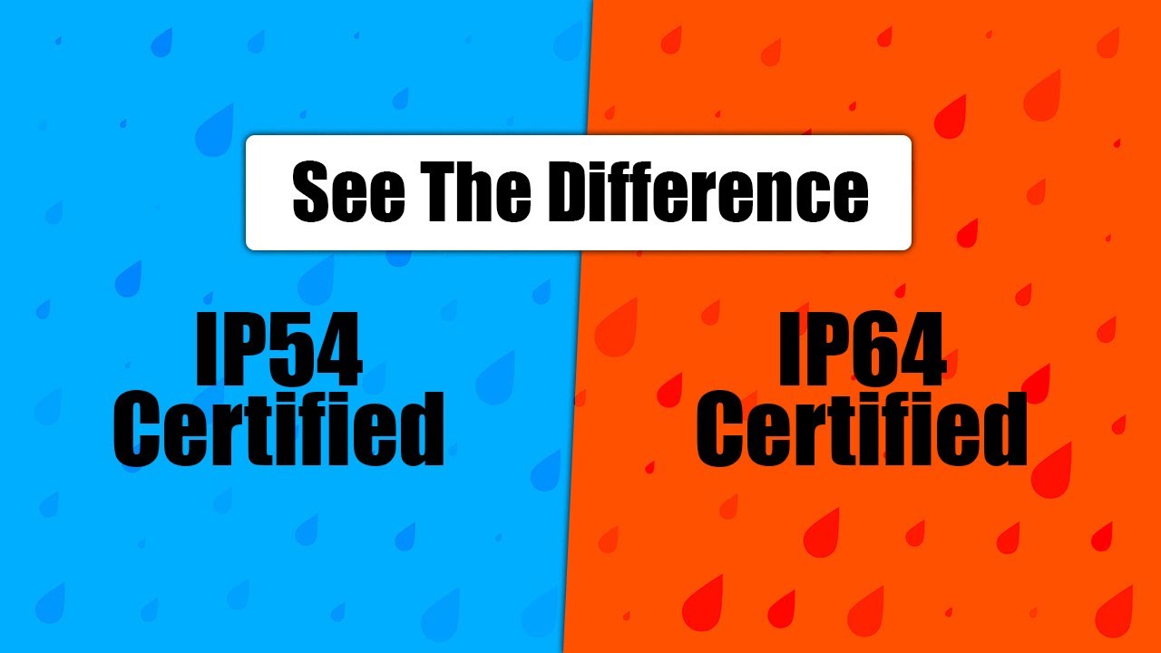 IP54 VS IP64 Certification | Just Clear Your Myths | Watch Till The End ...
