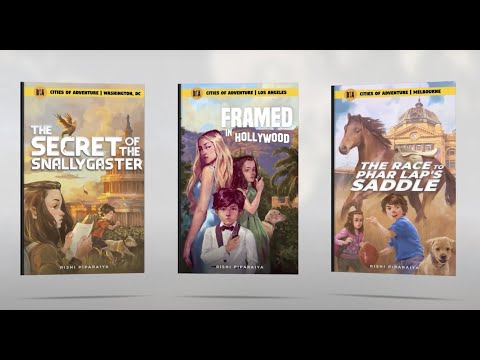 An Innovative New Middle-Grade Series Combines Action-Packed Adventure Stories with Travel Facts from Cities Around the World