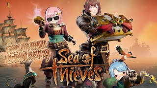 [Sea of Thieves] Trying not to drown with Rabbit Sensei (Yuki & Yuna | Twin Vtubers)