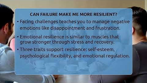 Can Failure Make Me More Resilient? - The Personal Growth Path