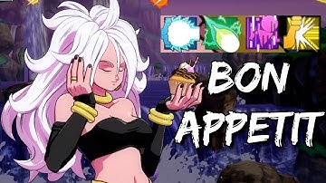 Android 21 Sweet Tooth Buff?  DBFZ Patch 1.38