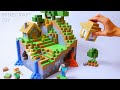 Magnetic papercraft  minecraft village