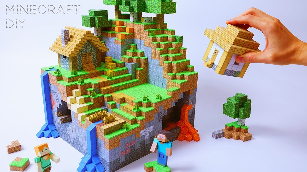 PAPERMAU: Minecraft - Guard Villager Paper Model - by 2ez - via