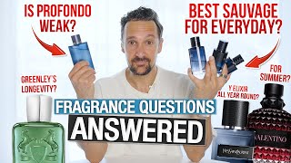 YOUR Men's Fragrance Questions Answered | 14 Questions About Fragrances For Men!