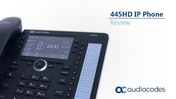 AudioCodes 445HD IP Phone Review