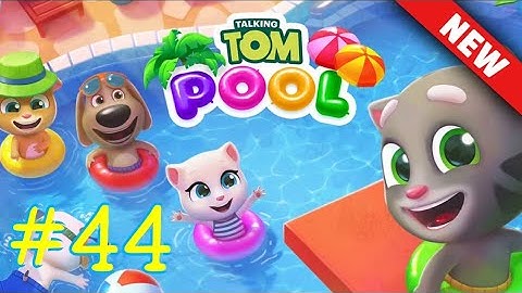 Talking Tom Pool Level 411-420 Walkthrough Gameplay #44 (iOS, Android)