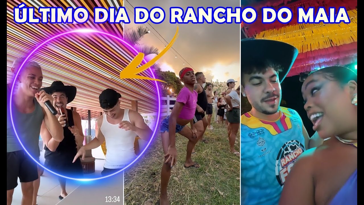 Alvaro Xaro no último dia do Rancho do Carlinhos Maia | Stories do Alvaro