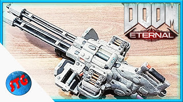 Sculpting the Chaingun from Doom Eternal