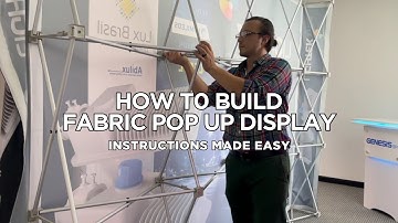 Step-by-Step: Build a 10-Foot Fabric Pop-Up Trade Show Display Fast!