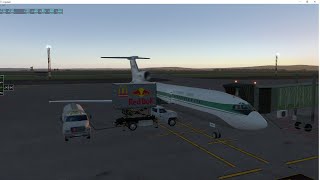 X-Plane 11 | UNNT - USMU | Tu-154M. | VATSIM Ч.1