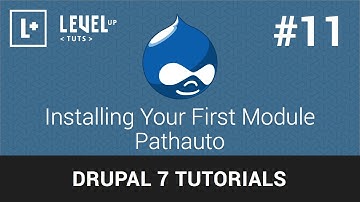 Drupal Tutorials  #11 - Installing Your First Module - Pathauto