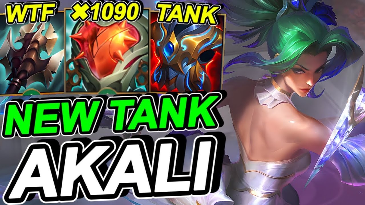 Wild Rift China Akali Mid - Heartsteel Tank Akali New Meta ...