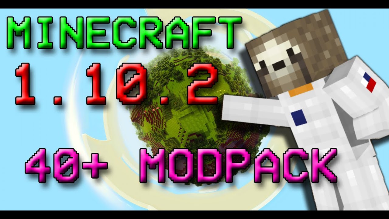 Minecraft Modpack 1 10 2 40 Mods Youtube