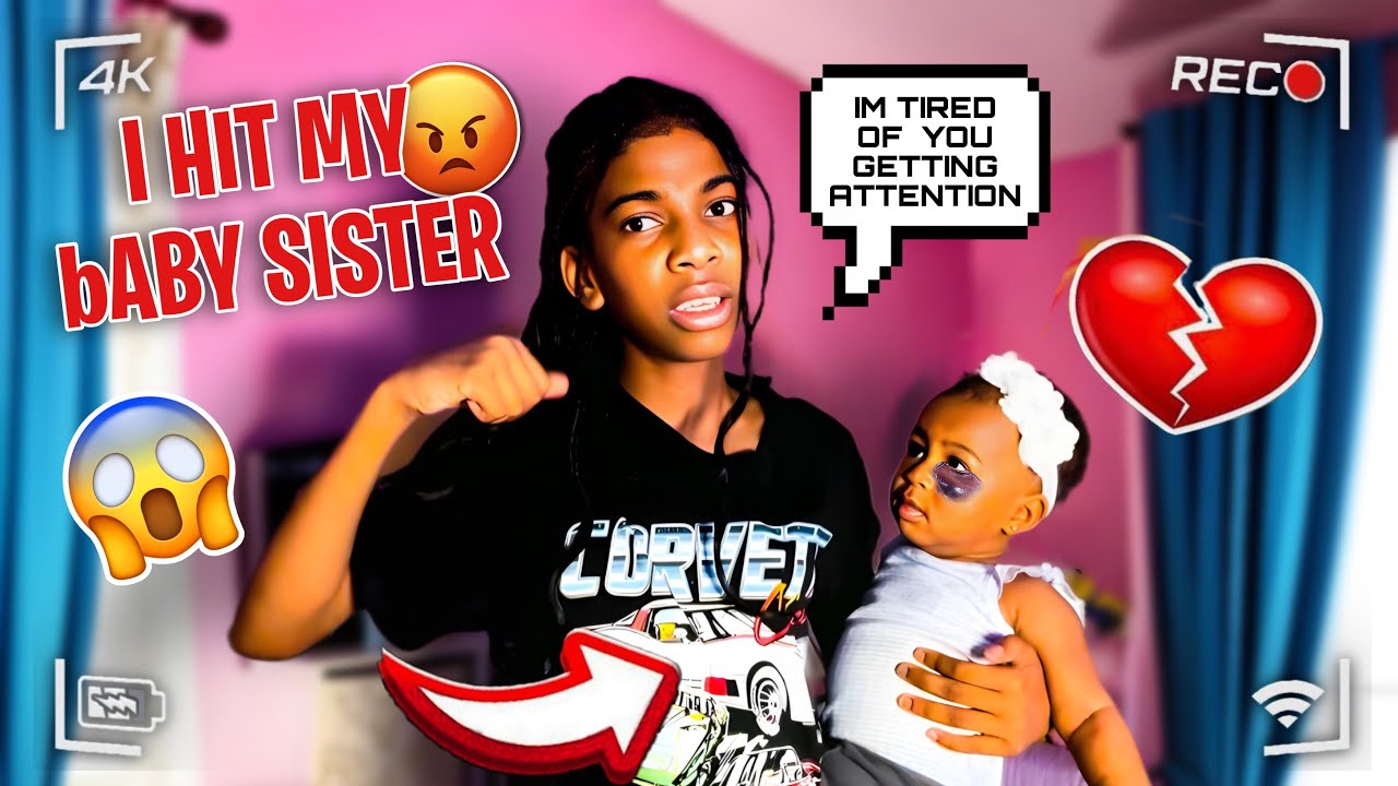 I HIT MY BABY SISTER PRANK ON MY MOM - YouTube
