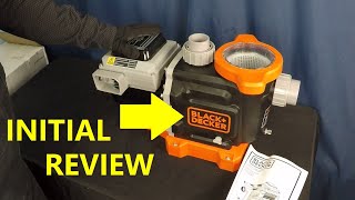 Black + Decker Variable Speed Pump Review