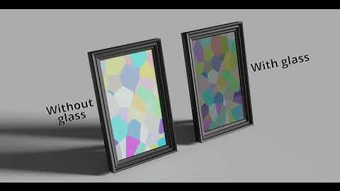 Photo frame with glass easy modeling | Blender 3.3 | Mana 3D