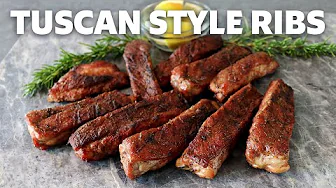 Tuscan Style Ribs (Rosticciana) | Hot & Fast Grilled Ribs | Food Wishes