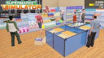 Manage supermarket simulator (Early Access) Android Gameplay #1