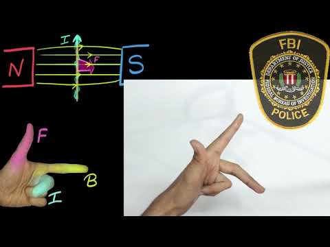 Fleming's left hand