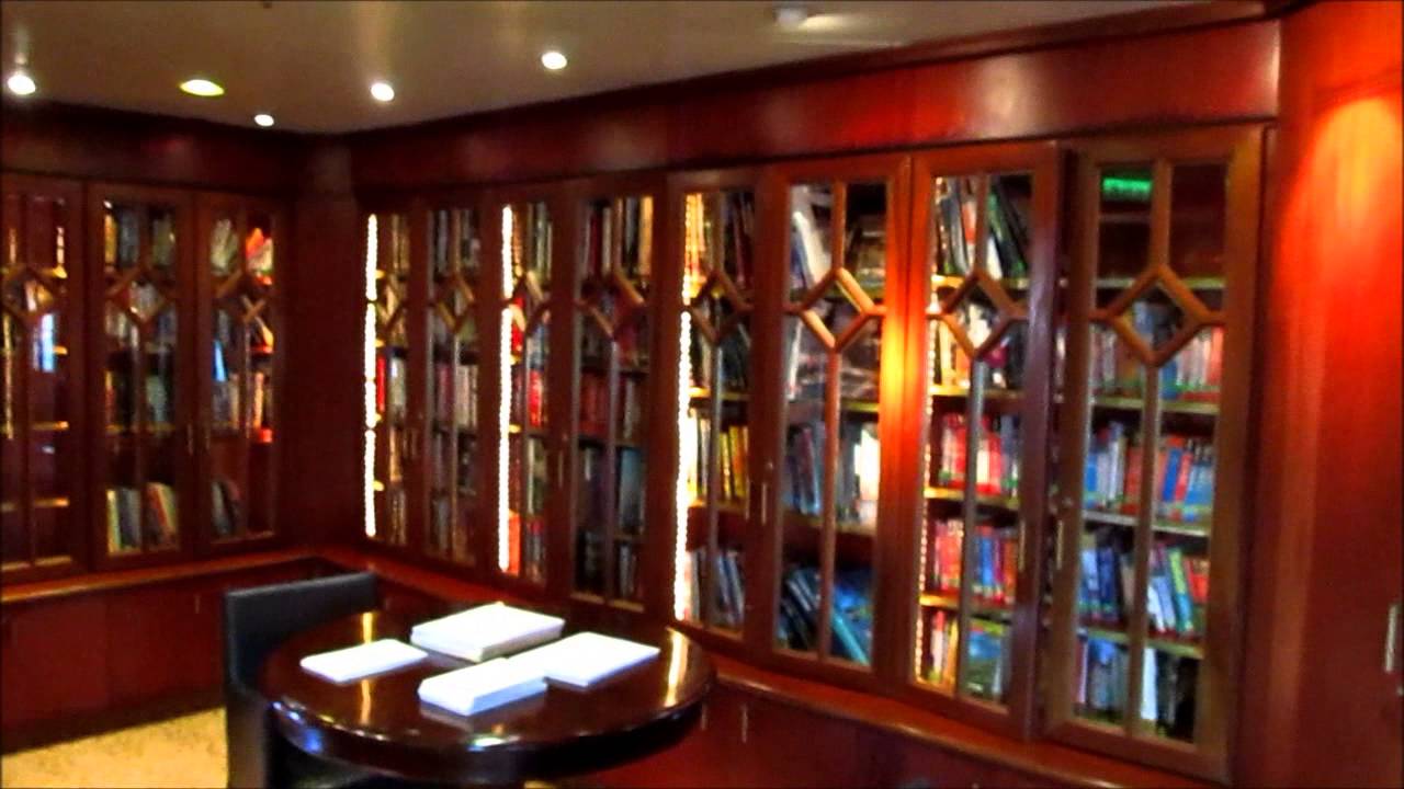 do princess cruise ships have libraries