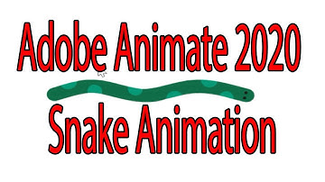 Animate 2020 Snake Animation with Asset Warp Tool
