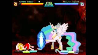 Mugen Creature Of Darkness Vs. Goddess Of The Sun