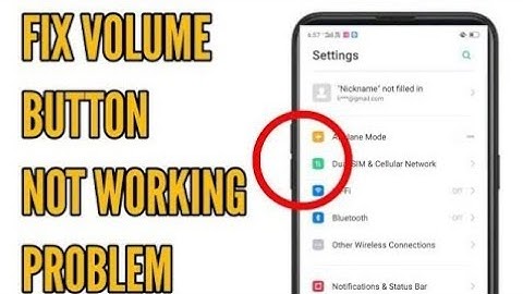 Fix Volume Button Not Working Problem in OPPO a5s, a7, a5, a71, a3s, a37, a83 (Any OPPO Phone)