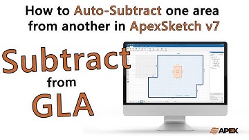 ApexSketch v7 - ANSI Tip #2 : How to Auto-Subtract | Apex Software