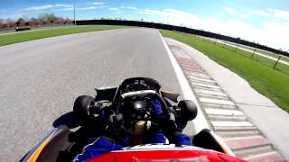 Lignano Kart Rotax DD2 Sodi 02.04.2015 GoPro helmet cam Session 2